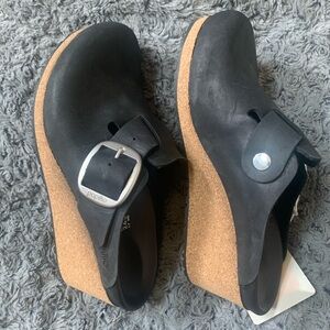 NWT Women's Fanny Wedge Clog by Birkenstock Papillo Style